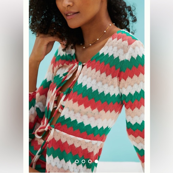 Anthropologie NWT Montce Olivia Cover-Up Kimono Size XS/S. - Picture 4 of 8